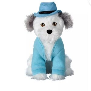 Disney 100 The Shaggy Dog Plush New Stuff Animal Disney Dog White S Blue